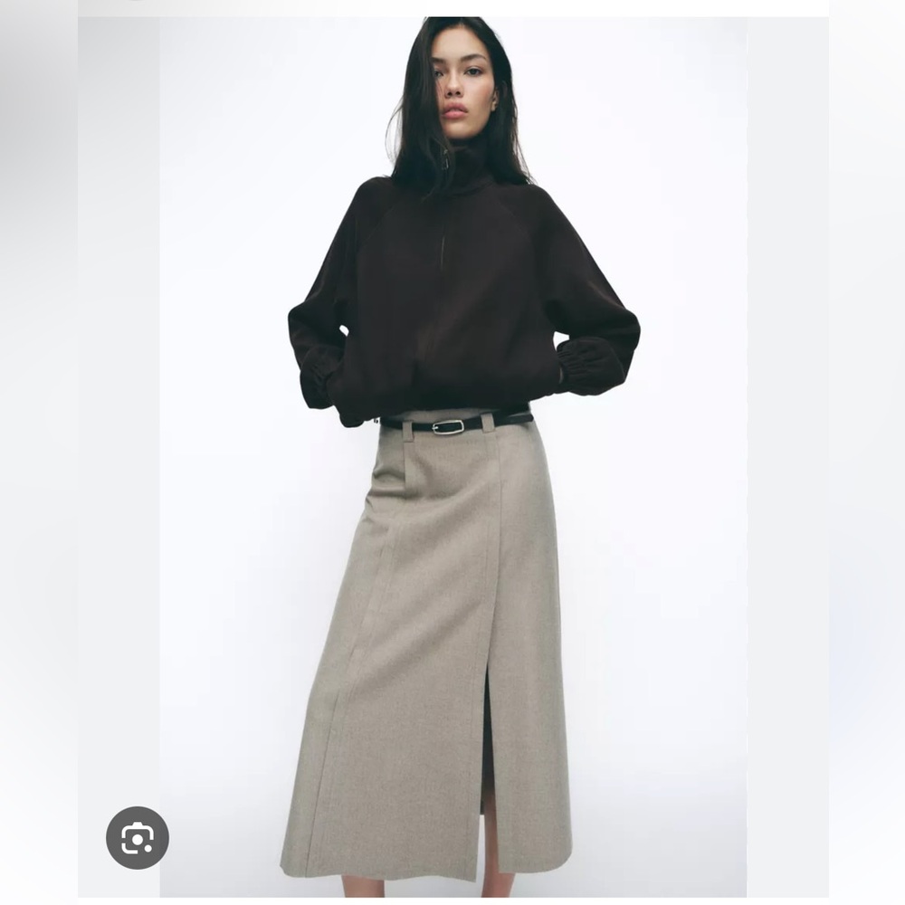 💫 Zara Maxi Skirt with Belt - NEW 💫 - Picture 6 of 14